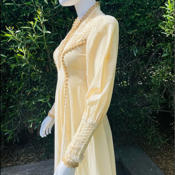 Vintage Union Made Victorian Revival Dress - Picture 13 of 13